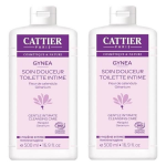 Cattier gynea soin douceur toilette intime bio 2 x 500ml