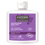 Cattier shampooing soin 2 en 1 cheveux boucls bio 250ml