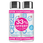 Cb12 white bain de bouche menthe légère lot de 2 x 250ml Cb12 white bain de bouche menthe légère lot de 2 x 250ml
