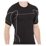 Cellutex t - shirt de compression running gris & noir pour homme taille l / xl Cellutex t - shirt de compression running gris & noir pour homme taille l / xl