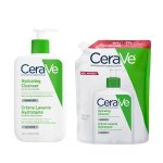 Cerave cr�me lavante hydratante peau s�che corps & visage 473ml + �co - recharge