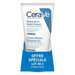 Cerave soins crme mains rparatrice lot de 2 x 50ml