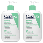 Cerave nettoyants gel moussant peaux normales  grasses 2x473ml