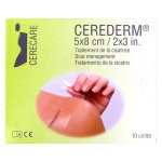 Cerecare ceredem pansements adhésifs siliconés 5 x 8cm 10 unités Cerecare ceredem pansements adhésifs siliconés 5 x 8cm 10 unités
