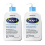 Cetaphil lotion nettoyante 470ml lot de 2