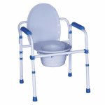 Chaise de toilette multi - fonctions 3 en 1 Chaise de toilette multi - fonctions 3 en 1