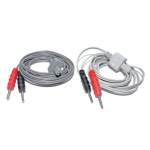 Chattanooga cbles  fiches bananes pour stimulateur cefar tens 2 units