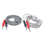 Chattanooga cbles  fiches bananes pour stimulateur cefar tens 2 units