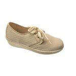 Chaussures de confort extensibles femme chut br 3096 b - beige - pointure 42
