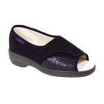 Chaussures de confort extensibles femme chut heel plus - marine - pointure 40