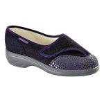 Chaussures de confort extensibles femme chut heel naturel - marine - pointure 41