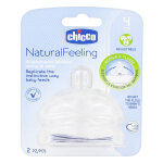 Chicco accessoires biberons ttine natural feeling + 4m ajustable lot de 2