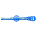 Chicco accessoires sucettes attache - sucette ruban avec protge ttine bleu
