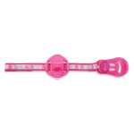 Chicco accessoires sucettes attache - sucette ruban avec protge ttine rose
