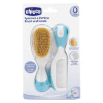 Chicco bain brosse et peigne + 0m bleu Chicco bain brosse et peigne + 0m bleu