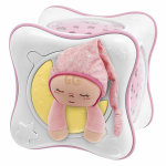 Chicco jouet veilleuse first dreams cube arc en ciel + 0m rose