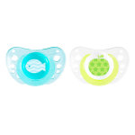 Chicco physio forma air sucette silicone + 6m poisson pomme lot de 2 + boite de stérilisation Chicco physio forma air sucette silicone + 6m poisson pomme lot de 2 + boite de stérilisation