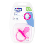 Chicco physio forma soft sucette tout silicone + 6m rose Chicco physio forma soft sucette tout silicone + 6m rose