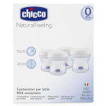 Chicco allaitement r�cipients pour lait maternel 4 x 150ml