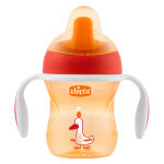 Chicco repas tasse d'apprentissage à bec + 6m orange Chicco repas tasse d'apprentissage à bec + 6m orange