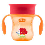Chicco repas tasse perfect cup 360° + 12m orange Chicco repas tasse perfect cup 360° + 12m orange