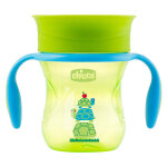 Chicco repas tasse perfect cup 360° + 12m verte Chicco repas tasse perfect cup 360° + 12m verte