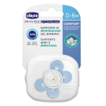 Chicco sucette physio forma comfort silicone + 0m bleu + boîte de stérilisation Chicco sucette physio forma comfort silicone + 0m bleu + boîte de stérilisation