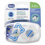 Chicco physio light sucette silicone + 6m phosphorescent lot de 2 Chicco physio light sucette silicone + 6m phosphorescent lot de 2