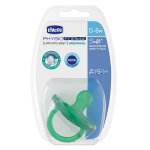 Chicco sucette physio soft tout silicone + 0m vert Chicco sucette physio soft tout silicone + 0m vert