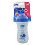 Chicco repas tasse phosphorescente + 14m bleu