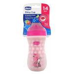 Chicco repas tasse phosphorescente + 14m rose