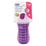 Chicco repas tasse sport à paille et paroi isolante + 14m violet 266ml Chicco repas tasse sport à paille et paroi isolante + 14m violet 266ml
