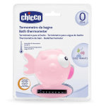 Chicco bien - tre & protection thermomtre de bain avec bande thermique + 0m poisson rose