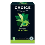 Choice thé vert sencha bio 17 sachets Choice thé vert sencha bio 17 sachets
