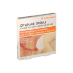 Cicaplaie pansement adhésif stérile 10x8cm 5 unités Cicaplaie pansement adhésif stérile 10x8cm 5 unités