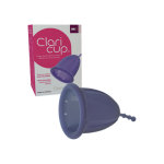 Claripharm claricup coupe menstruelle antimicrobienne transparente taille 0 + box de dsinfection