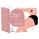 Claripharm clariunderwear culotte menstruelle taille s lot de 2
