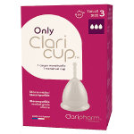Claripharm only claricup coupe menstruelle transparente taille 3