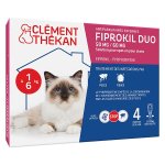 Clment thkan fiprokil duo chat 1 - 6kg 4 pipettes
