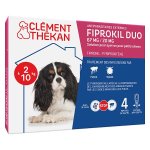 Cl�ment th�kan fiprokil duo chiens 2 - 10kg 4 pipettes