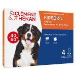 Clment thkan fiprokil trs grands chiens 40 - 60kg 4 pipettes