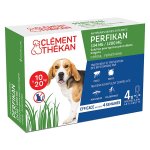 Clment thkan perfikan antiparasitaire chien moyen 10 - 20kg 4 pipettes
