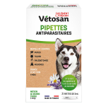 Clement thekan vetosan anti - puces anti - tiques moyen et grand chien 2 pipettes Clement thekan vetosan anti - puces anti - tiques moyen et grand chien 2 pipettes