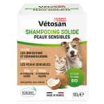 Clément thékan vétosan shampooing solide peaux sensibles chiens et chats 100 g Clément thékan vétosan shampooing solide peaux sensibles chiens et chats 100 g