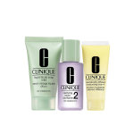 Clinique basic 3 temps kit d'initiation type de peau 2 sèches à mixtes Clinique basic 3 temps kit d'initiation type de peau 2 sèches à mixtes