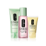 Clinique basic 3 temps kit d'initiation type de peau 3 Clinique basic 3 temps kit d'initiation type de peau 3
