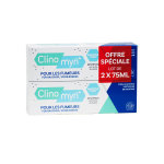 Clinomyn dentifrice menthe forte spcial fumeur lot de 2 x 75ml