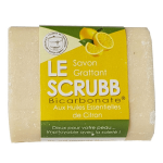 La compagnie du bicarbonate savon grattant le scrubb  bicarbonate et h. e de citron 100 g