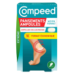 Compeed pansements ampoules extrême 10 unités Compeed pansements ampoules extrême 10 unités
