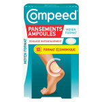 Compeed pansements ampoules moyen format 10 unités Compeed pansements ampoules moyen format 10 unités